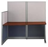 Straight Workstation - Office-in-an-Hour Collection - Bush Office Furniture ....