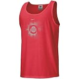 Nike - Nike Ohio State Buckeyes Scarlet Heather Tank Top