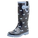 Chooka Women's Tiny Whales Rainboot