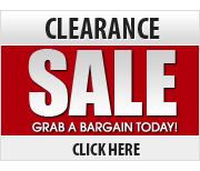 View our range of Clearance and Sale Offers - Grab a Bargain Today!