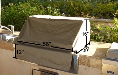 BBQ built-in grill cover up to 56