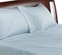Martex 300-Thread-Count Full Flat Sheet, Silver Blue