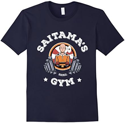 Men's Saitama's Normal Gym T-Shirt 3XL Navy