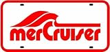 MERCRUISER LICENSE PLATE sign * atv