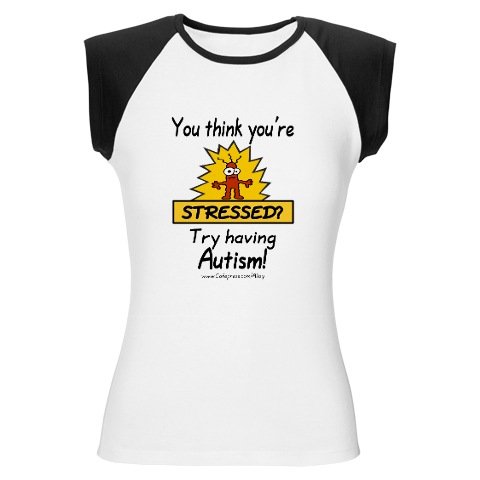 Autism Stress Women's Cap Sleeve T-Shirt
