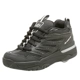 Heelys Little Kid/Big Kid Octane Skate Shoes,Black/Silver,5 M