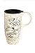 Cypress Home Cardinal Coloring Book Ceramic Travel Coffee Mug, 17 ounces