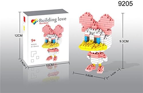 VXV Micro Blocks,Mickey Mouse Daisy Block Parent-child Games Building Blocks Children's Educational Toys, LOZ Nanoblock Compatible