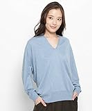 (ル ティロワ ドゥ ドレステリア) LE TiROiR de DRESSTERIOR ホールガーメントVネックニット F4519405 04(FREE) サックス(090)