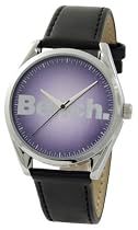 Bench Ladies Purple Dial Watch With Black Strap