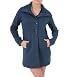 Miss Posh Single Breasted Peacoat with Knitted Collar in Teal