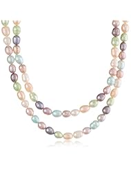 Multi-Pastel Potato Freshwater Cultured Pearl Necklace