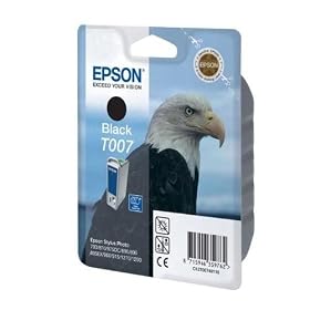 Epson T007 Black Ink Cartridge - Original
