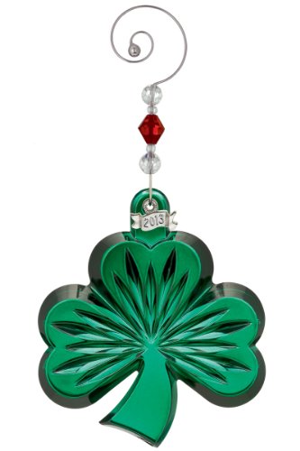 2013 Waterford Green Shamrock Christmas Ornament 2013 Waterford Green Shamrock Christmas Ornament