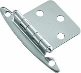 Hickory Hardware P139-26 2-1/8-Inch by 3/8-Inch Surface Hinge, Polished Chrome
