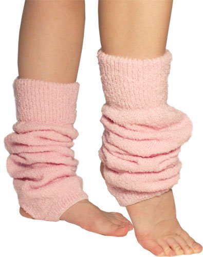 Stretchy Oversized Boucle Stirrup Leg Warmers by Foot Traffic