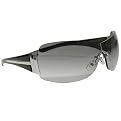 Adi Designs Frameless Shield Sunglasses - Black
