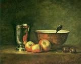 12X16 inch Jean Chardin Still Life Canvas Art Repro NR