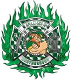 irish firemen decal sticker