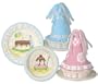 Birthday Hat with Plate and Bowl Keepsake