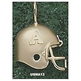 Army Black Knights Solid 10K Gold ''A'' Helmet Pendant