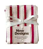 Basketweave Teatowel Set - Red