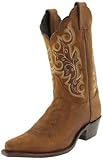 Justin Boots Women's U.S.A. Classic Western 10" Boot Narrow Square Toe Leather Outsole,Bay Apache,8 C US