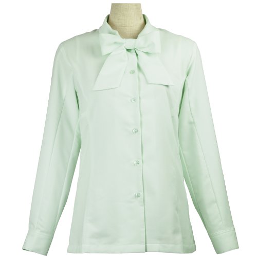 [カーシー] KARSEE 【腕を挙げても着崩れない】 《ＵＶカット・透けにくい》 ボウタイブラウス（長袖） EWB-387