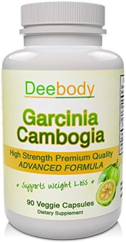 ***Buy 2 get 1 free ***85% HCA Pure Garcinia Cambogia Extract,90 Capsule, for Superior Absorption from Deebody.