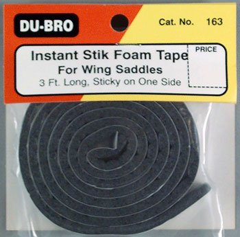 Du-Bro 163 3/8 Wide x 3' Long Foam Tape