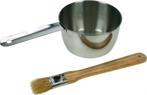 DIVERS - FT06 - POELON 13CM + BROSSE BARBECUE