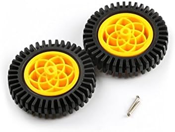 ALSRobotBase 80mm Multi-function Rubber Wheel Kit