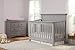 Serta Fairmount 4-in-1 Convertible Baby Crib, Grey
