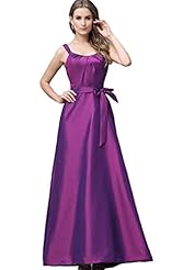 Spaghetti Strap Taffeta Evening Dress/Prom Dress 
