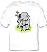 T-shirt with dumbo, friends, baby, elephant, bird, animal