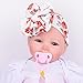 Baby Girls Headband,Canserin Infant Bowknot Turban Headwrap Hairband