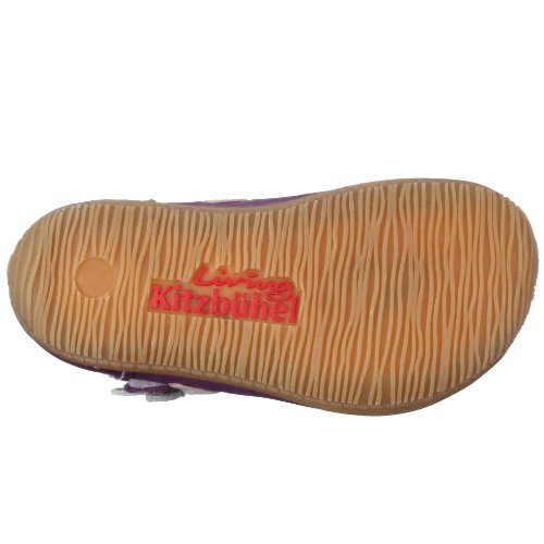 Living Kitzbühel Ballerina Blume 1711, Mädchen Babyschuhe, violett, (Violett 378), EU 23