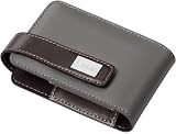 CASIO デジタルカメラ用本皮ケース アッシュグレー ESC-80GY