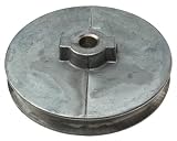 Chicago Die Casting 1/2X4-1/2 Single V-Groove Pulley 450A