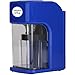 Electronic Pencil Sharpener With Auto Stop Safety Feature & Large Pencil Holder For Home, Office or Classroom - Blue - By Office + Style