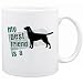 New  My Best Friend Is A Labrador Retriever  Mug Dog