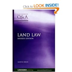 Land Law Q&A (Questions & Answers)