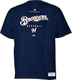 Milwaukee Brewers -Navy- Authentic Momentum T-Shirt