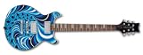 Daisy Rock Elite Custom Guitar, Blue Kaleidoscope