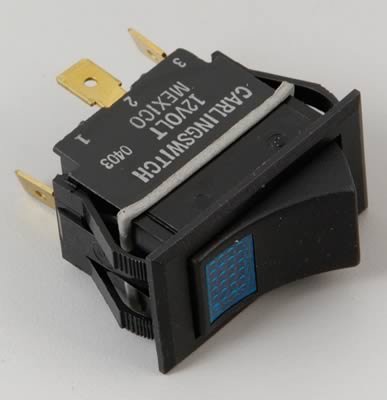 Painless 80405 Blue Lighted Rocker Switch
