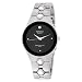 Armitron Men's 201789BLK Dress Diamond Accented Silver-Tone Watch