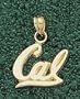 Anderson Jewelry California Golden Bears Script Gold Charm