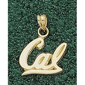 Anderson Jewelry California Golden Bears Script Gold Charm