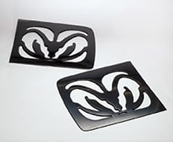 1998-02 Dodge Ram Quad Cab Big Horns Sidewinder Window Covers