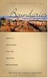 Boundaries - Where You End And I Begin: How To Recognize And Set Healthy Boundaries